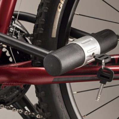 Candado de llave para bicicleta y motocicleta