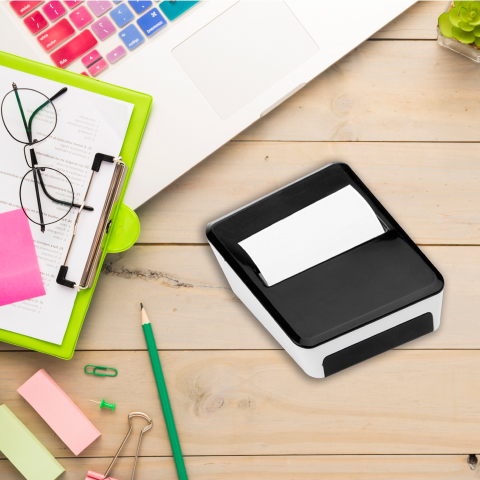 Dispensador papel de notas